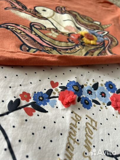 Футболки девочке zara