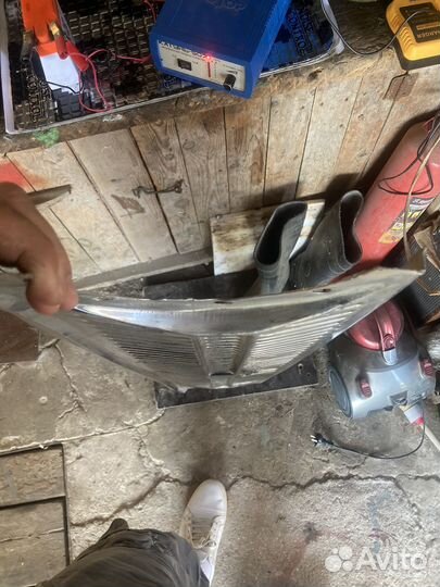 Хром решотка радиатора москвич иж 408/ 2715