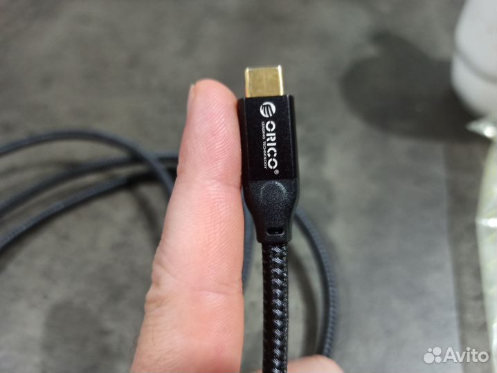 USB Type-C, 20 GBps, PD 100 Ват, 2 метра