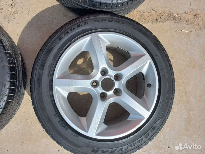 Диски Opel Astra H R17 с летней резиной