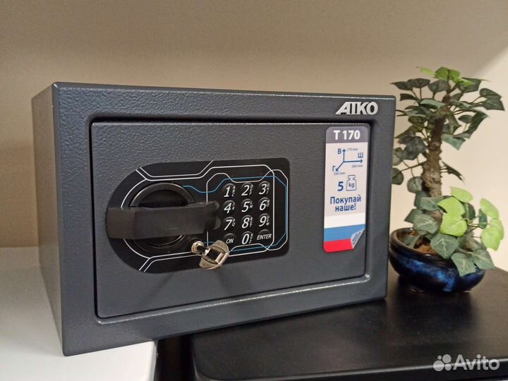 Сейф металлический Aiko T-170EL
