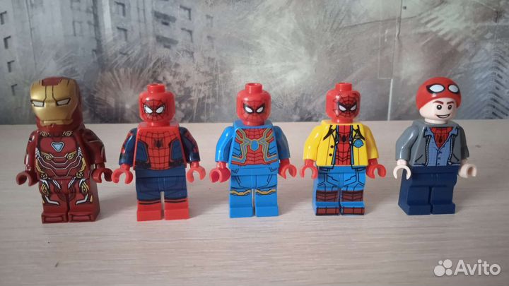Lego marvel минифигурки
