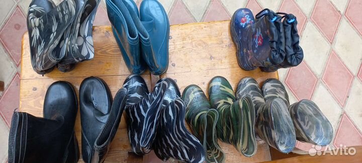 Резиновые сапоги