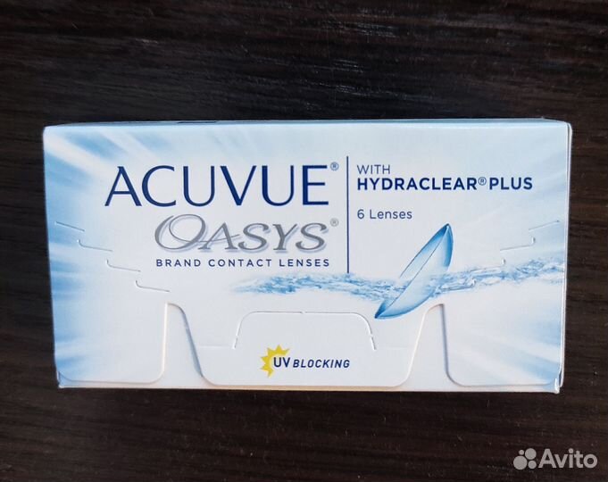 Линзы контактные acuvue oasys