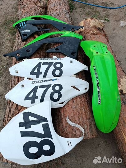 Пластик kawasaki kx450f