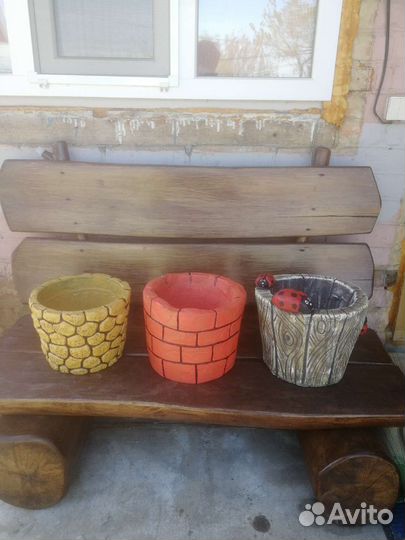 Вазоны и кашпо из бетона