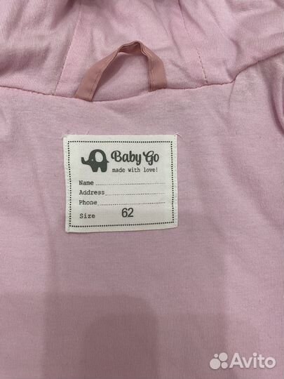 Комбинезон 62р и шапочка