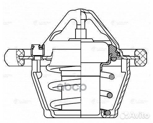 Термостат для а/м Ford Focus II (05) /Focus I