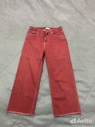 Джинсы zara прямые