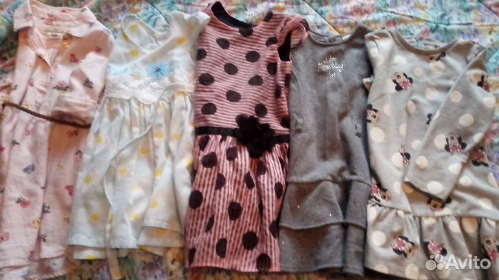 Одежда для девочки пакетом 98