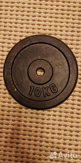 Блины 10 кг, 2 шт