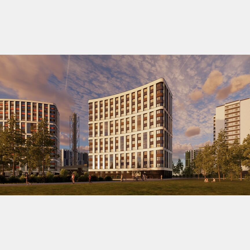 Квартира-студия, 27,8 м², 6/18 эт.