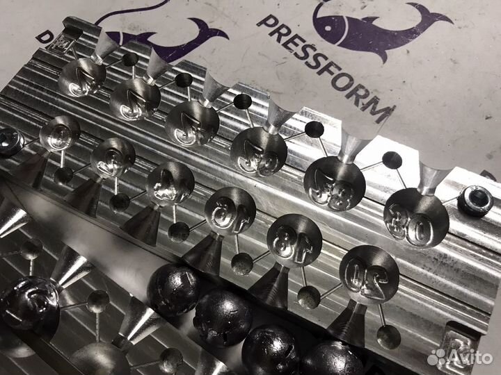 Форма для грузил «Чебурашка разборная 4-40»