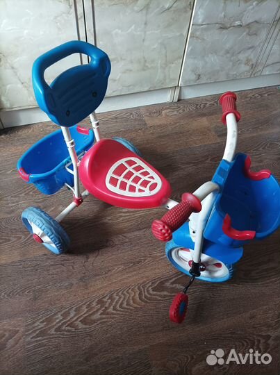 Детский трехколесный велосипед бу