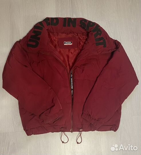 Куртка пуховик kappa зимняя укороченная