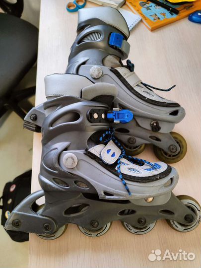 Роликовые коньки раздвижные 30-33