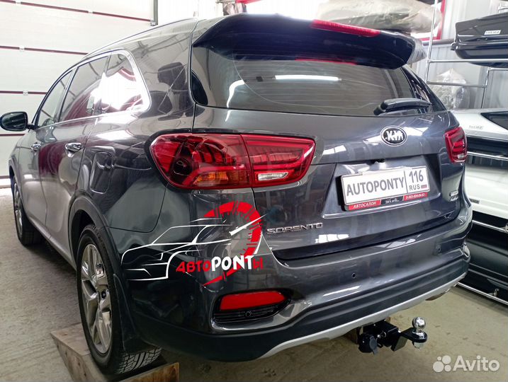 Фаркоп Kia Sorento Prime 2т под квадрат