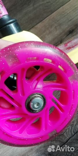 Самокат детский трехколесный бу