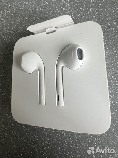 Наушники apple earpods lightning новые оригинал