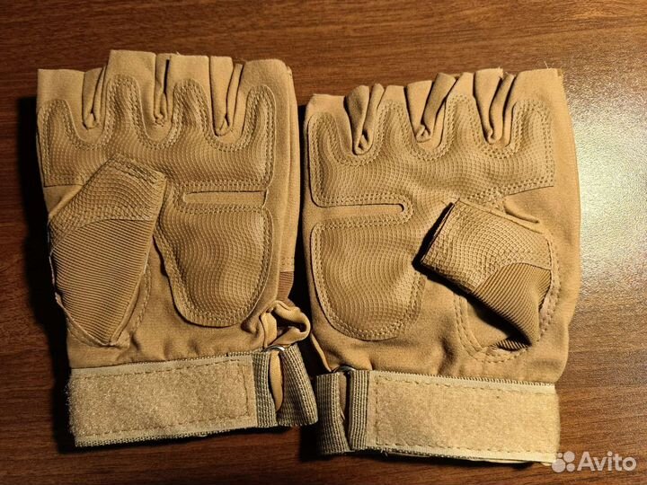 Перчатки тактические беспалые
