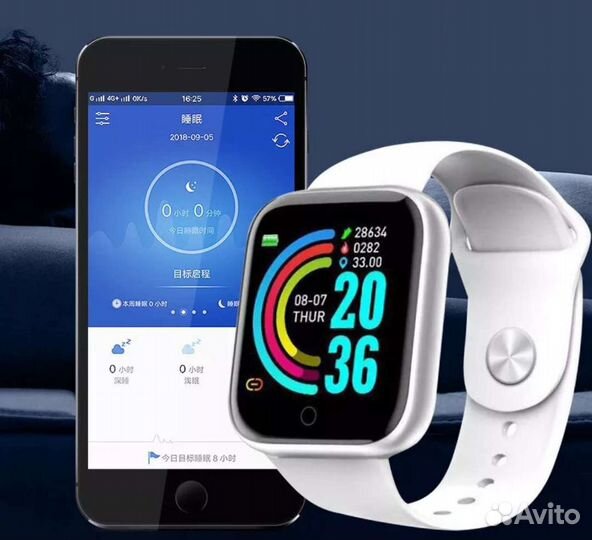 Новый умный браслет смарт часы, с Bluetooth