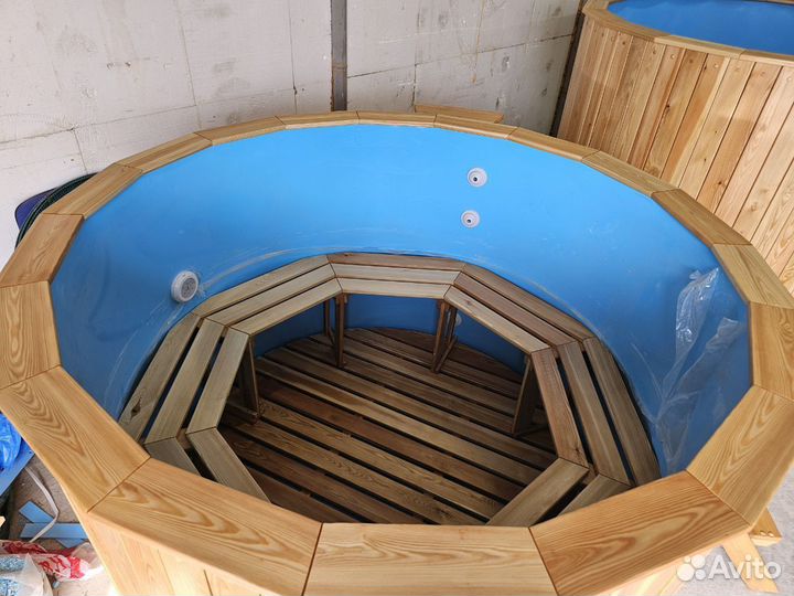 Купель с подогревом и без