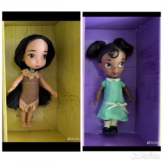 2 Disney animators mini куклы. Новые