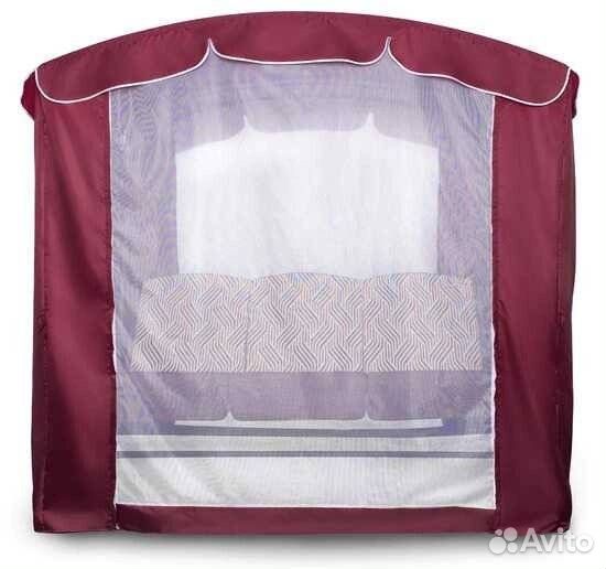 Садовые качели трехместные 