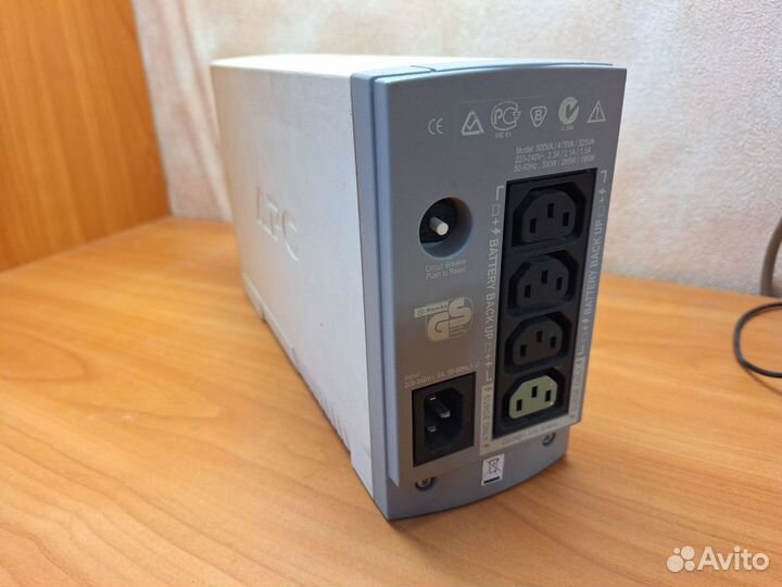 Ибп APC Back-UPS CS 500