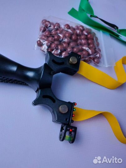 Рогатка с лазерным прицелом