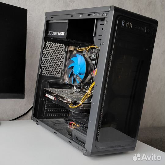 Компьютер geforce 1650 Super, Ryzen 5 2600, 32 гб