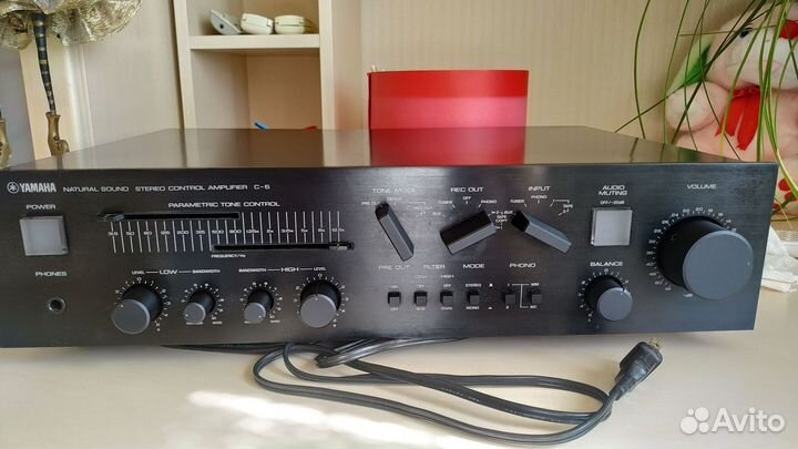 Yamaha c 6 предварительный усилитель