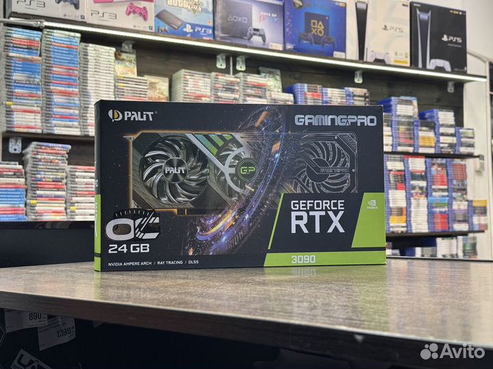 Видеокарта Palit GeForce RTX 3090 GamingPro gaming