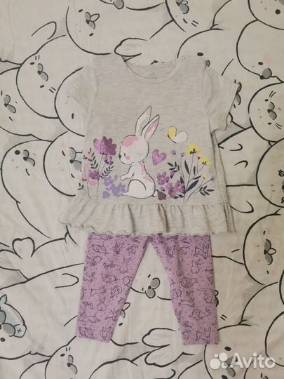 Вещи пакетом на девочку 86-92