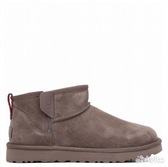 UGG Classic Ultra Mini Zip Boot Smoke