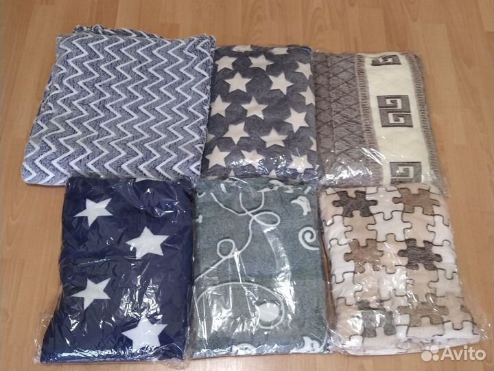 Плед плюшевый