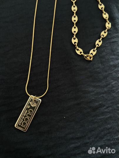 Чокер и цепочка Gucci оригинал винтаж
