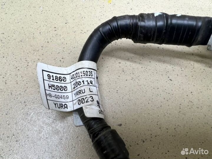 Клемма аккумулятора минус Hyundai Solaris седан