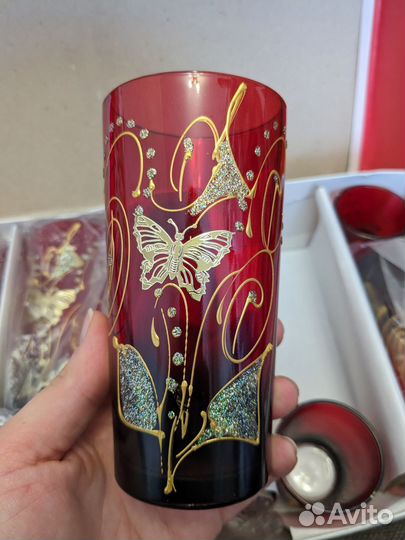 Набор стаканов и стопок