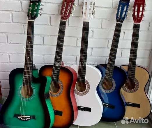Гитара belucci новая