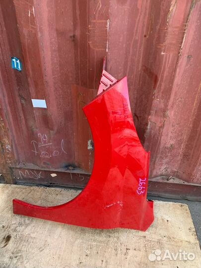 Крыло переднее левое Peugeot 207