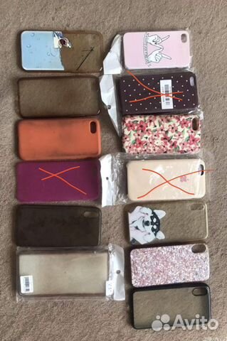 Чехлы на iPhone 5, 5s, 6, 6s, 7 plus, X