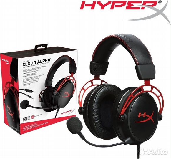 Проводные наушники HyperX Cloud Alpha HX-hsca-RD ч