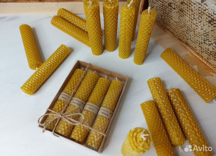 Свечи из вощины оптом