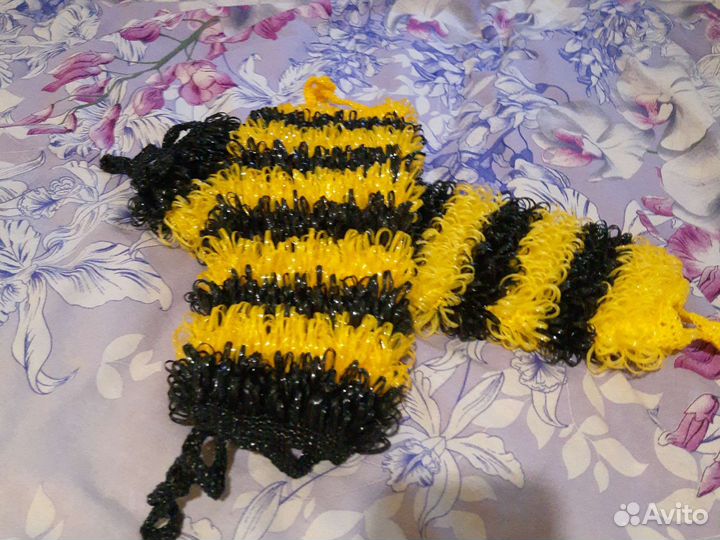 Мочалки ручной работы длина 30-36 без ручек