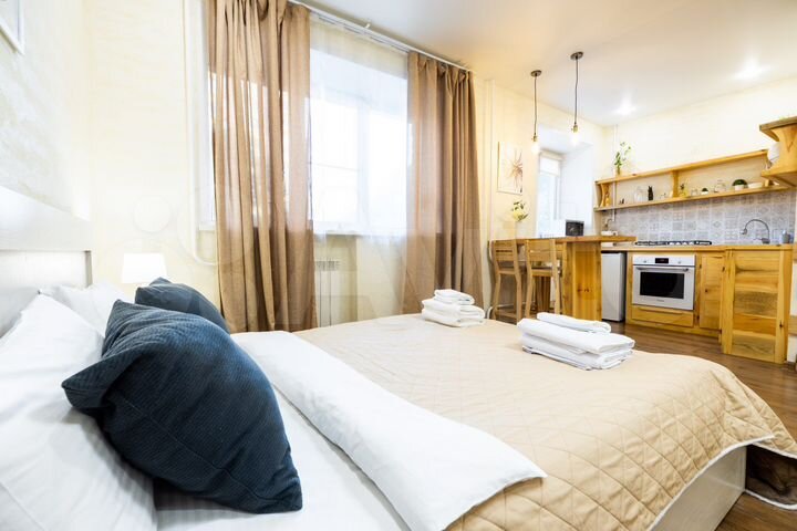 Квартира-студия, 45 м², 1/4 эт.