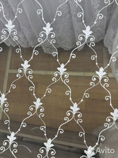 Тюль классический. Новый