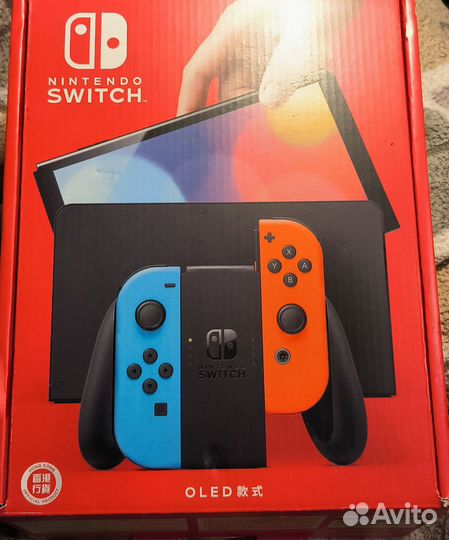 Игровая приставка Nintendo switch oled свитч чип