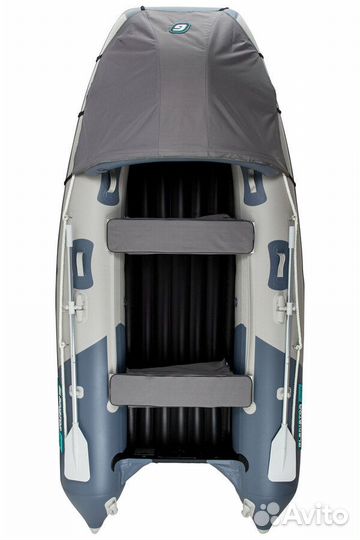 Лодка Gladiator E 350 PRO; св-темно серая
