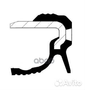 Сальник коленчатого вала 19036885B Corteco